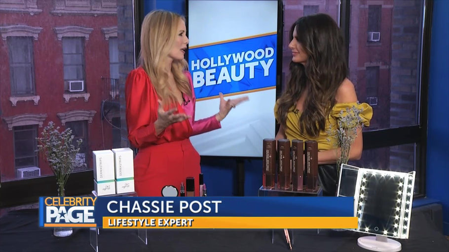 Click Here- Our Double Shade Seductive Eyebrow Gel as seen on tv for holiday must have travels with celebrity lifestyle expert Chassie Post, on over than 150 tv channels: abc, fox, cbs, cw, reelz and more.