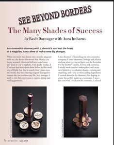Click to read- our founder's story on See Beyond Magazine & Talks- July Edition